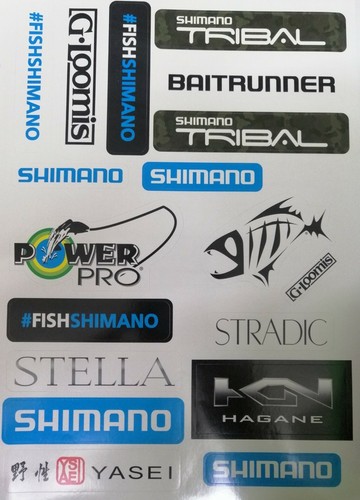 Aufkleber shimano tribal - aufkleber,