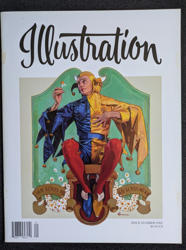 Illustration magazine set - magazine,